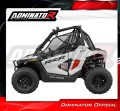 εξάτμιση τελικό DOMINATOR MX BLACK κατάλληλο για μοτοσυκλέτα Polaris RZR 200 2022 - 2025 5