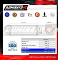 πλήρες σύστημα εξάτμισης με τελικό DOMINATOR Full System S6 κατάλληλο για μοτοσυκλέτα Honda CB 1000 Hornet / SP 2025 7