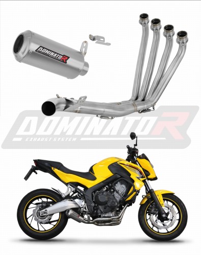 ολοκληρωμένο σύστημα εξάτμισης με τελικό DOMINATOR Full System GP κατάλληλο για τη μοτοσικλέτα Honda CBR 650 F 2014 - 2018 7