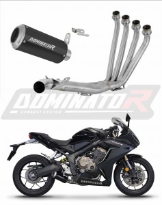 Honda CB 650 R 2019 - 2023 Full system Χταπόδι εξάτμιση Τελικό GP BLACK + dB killer medium