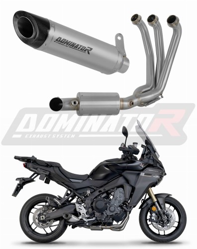 πλήρες σύστημα εξάτμισης με σιγαστήρα DOMINATOR Full System Τιτανίου HP8 EX κατάλληλο για μοτοσυκλέτα Yamaha Tracer 9 / GT 2025 - 2026