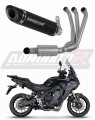 πλήρες σύστημα εξάτμισης με σιγαστήρα DOMINATOR Full System HP8 ΜΑΥΡΟ EX κατάλληλο για μοτοσυκλέτα Yamaha Tracer 9 / GT 2025 - 2026