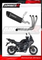 kompletny układ wydechowy z tłumikiem DOMINATOR Full System HP6 CZARNY pasujący do motocykla Yamaha Tracer 9 / GT 2025 - 2026 2