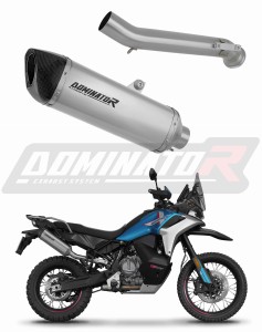 CF MOTO 800 MT-X 2025 εξάτμιση σιλανσιέ τιτανίου HP6 + dB killer
