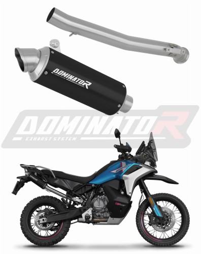 εξάτμιση τελικό DOMINATOR GPF ΜΑΥΡΟ κατάλληλο για τη μοτοσυκλέτα CF MOTO 800 MT-X 2025