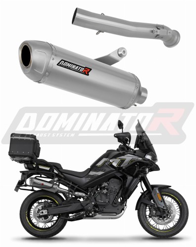 εξάτμιση τελικό DOMINATOR S6 κατάλληλο για μοτοσυκλέτα CF MOTO 800 MT 2022 - 2025