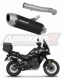 CF MOTO 800 MT 2022 - 2025 Explore / Sport / Touring εξάτμιση τελικό S6 BLACK + dB killer