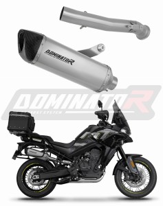 CF MOTO 800 MT 2022 - 2025 Explore / Sport / Touring εξάτμιση τελικό τιτανίου HP6 + dB killer