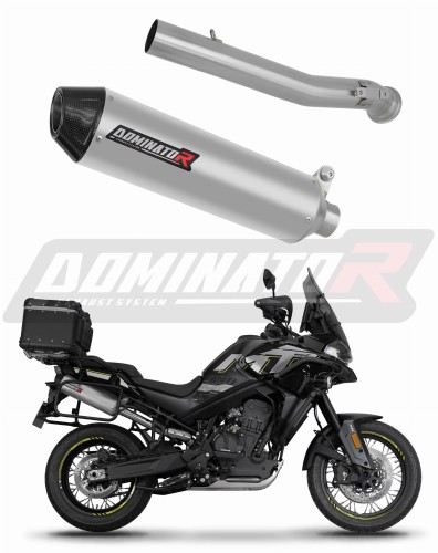 εξάτμιση σιγαστήρας DOMINATOR MX2 κατάλληλη για μοτοσικλέτα CF MOTO 800 MT 2022 - 2025