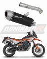 εξάτμιση σιγαστήρας DOMINATOR S6 ΜΑΥΡΟ κατάλληλο για μοτοσυκλέτα KTM 890 Adventure / R 2021 - 2025