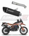 εξάτμιση σιγαστήρας DOMINATOR HP6 ΜΑΥΡΟ κατάλληλο για μοτοσυκλέτα KTM 890 Adventure / R 2021 - 2025