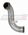 decat μεσαίος σιγαστήρας DOMINATOR Mid Pipe κατάλληλος για μοτοσυκλέτα Husqvarna NORDEN 901 2022 - 2024