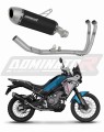 ολοκληρωμένο σύστημα εξάτμισης με τελικό DOMINATOR Full System S6 ΜΑΥΡΟ κατάλληλο για τη μοτοσυκλέτα CF MOTO 450 MT 2024 - 2026 5