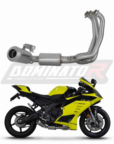 πλήρες σύστημα εξάτμισης με σιγαστήρα DOMINATOR Full System GPS κατάλληλο για μοτοσικλέτα Yamaha YZF R9 2025 6