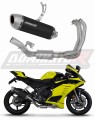 πλήρες σύστημα εξάτμισης με τελικό DOMINATOR Full System S6 ΜΑΥΡΟ για μοτοσυκλέτα Yamaha YZF R9 2025