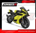πλήρες σύστημα εξάτμισης με τελικό DOMINATOR Full System HP6 ΜΑΥΡΟ κατάλληλο για τη μοτοσυκλέτα Yamaha YZF R9 2025 6