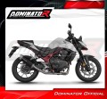 kompletny układ wydechowy z tłumikiem DOMINATOR Full System S6 CZARNY pasujący do motocykla Honda CB 750 Hornet 2024 - 2025 2