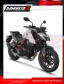 πλήρες σύστημα εξάτμισης με σιγαστήρα DOMINATOR Full System HP6 ΜΑΥΡΟ κατάλληλο για τη μοτοσυκλέτα Honda CB 750 Hornet 2024 - 2025 3