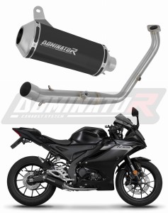 Yamaha YZF R125 2024 - 2025 (Euro 5+) Full system Κολεκτέρ εξάτμιση τελικό OV G2 BLACK + dB killer
