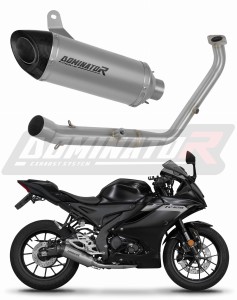 Yamaha YZF R125 2024 - 2025 (Euro 5+) Ολόκληρο σύστημα Χταπόδι εξάτμιση σιγαστήρας τιτανίου HP8 + dB killer