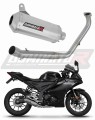 πλήρες σύστημα εξάτμισης με σιγαστήρα DOMINATOR Full System OV G2 κατάλληλο για τη μοτοσυκλέτα Yamaha YZF R125 2021 - 2024