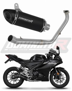 Yamaha YZF R125 2021 - 2024 (Euro 5) Ολόκληρο σύστημα Χταπόδι εξάτμιση τελικό HP8 BLACK + dB killer