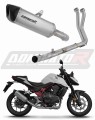 πλήρες σύστημα εξάτμισης με σιγαστήρα DOMINATOR Full System Τιτανίου HP6 κατάλληλο για μοτοσυκλέτα Honda CB 750 Hornet 2024 - 2025 5