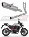 πλήρες σύστημα εξάτμισης με σιλανσιέ DOMINATOR Full System S6 κατάλληλο για τη μοτοσυκλέτα Honda CB 750 Hornet 2024 - 2025 5