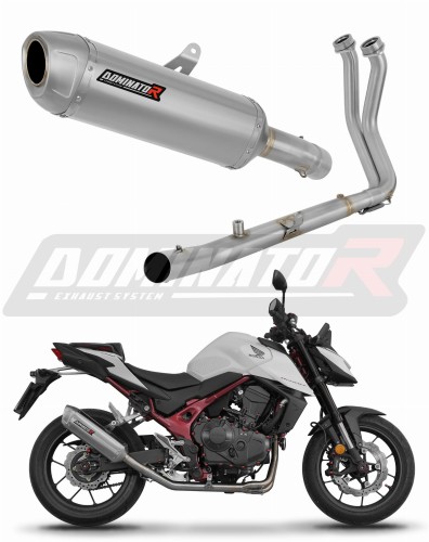 πλήρες σύστημα εξάτμισης με σιλανσιέ DOMINATOR Full System S6 κατάλληλο για τη μοτοσυκλέτα Honda CB 750 Hornet 2024 - 2025 5