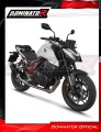 πλήρες σύστημα εξάτμισης με σιγαστήρα DOMINATOR Full System S6 ΜΑΥΡΟ κατάλληλο για τη μοτοσυκλέτα Honda CB 750 Hornet 2023 5