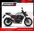 ολοκληρωμένο σύστημα εξάτμισης με τελικό DOMINATOR Full System HP6 ΜΑΥΡΟ που ταιριάζει στη μοτοσυκλέτα Honda CB 750 Hornet 2023 4