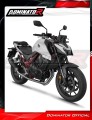 complete exhaust system with muffler DOMINATOR Full System HP6 BLACK fits to Honda CB 750 Hornet 2023  5