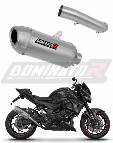 εξάτμιση τελικό DOMINATOR S6 κατάλληλο για μοτοσυκλέτα Suzuki GSX-S 750 2017 - 2020