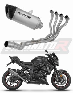 Suzuki GSX-S 750 2017-2020 Ολόκληρο σύστημα Χταπόδι εξάτμιση τελικό τιτανίου HP6 + dB killer