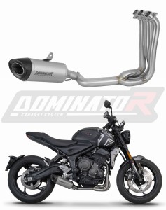 Triumph Trident 660 2021 - 2024 Ολόκληρο σύστημα Χταπόδι εξάτμιση τελικό τιτανίου HP8 + dB killer