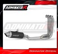 πλήρες σύστημα εξάτμισης με τελικό DOMINATOR Full System GPF ΜΑΥΡΟ κατάλληλο για τη μοτοσυκλέτα Triumph Trident 660 2021 - 2024 2