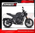 complete exhaust system with muffler DOMINATOR Full System GPF BLACK fits to Triumph Trident 660 2021  2024 4