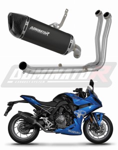 Suzuki GSX-8R / 8S 2023 - 2025 Ολόκληρο σύστημα Χταπόδι εξάτμιση σιγαστήρας HP6 BLACK + dB killer