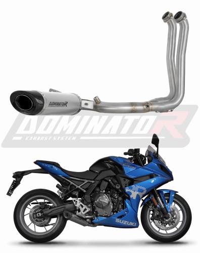 πλήρες σύστημα εξάτμισης με σιγαστήρα DOMINATOR Full System Τιτανίου HP8 κατάλληλο για τη μοτοσυκλέτα Suzuki GSX-8R / 8S 2023 - 2025
