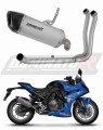 πλήρες σύστημα εξάτμισης με τελικό DOMINATOR Full System Τιτανίου HP6 κατάλληλο για τη μοτοσυκλέτα Suzuki GSX-8R / 8S 2023 - 2025