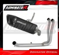 πλήρες σύστημα εξάτμισης με σιγαστήρα DOMINATOR Full System HP6 ΜΑΥΡΟ κατάλληλο για τη μοτοσυκλέτα Suzuki GSX-8R / 8S 2023 - 2025 2