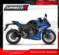 πλήρες σύστημα εξάτμισης με σιγαστήρα DOMINATOR Full System HP6 ΜΑΥΡΟ κατάλληλο για τη μοτοσυκλέτα Suzuki GSX-8R / 8S 2023 - 2025 4