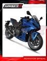 πλήρες σύστημα εξάτμισης με σιγαστήρα DOMINATOR Full System HP6 ΜΑΥΡΟ κατάλληλο για τη μοτοσυκλέτα Suzuki GSX-8R / 8S 2023 - 2025 5