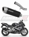 εξάτμιση τελικό DOMINATOR S6 ΜΑΥΡΟ που ταιριάζει στη μοτοσυκλέτα Honda CBR 600 F4i 2001 - 2006