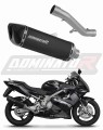 εξάτμιση τελικό DOMINATOR HP6 ΜΑΥΡΟ κατάλληλο για μοτοσυκλέτα Honda CBR 600 F4i 2001 - 2006