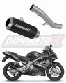 εξάτμιση τελικό DOMINATOR GP ΜΑΥΡΟ κατάλληλο για μοτοσικλέτα Honda CBR 600 F4i 2001 - 2006