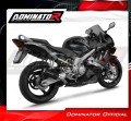 εξάτμιση τελικό DOMINATOR GP ΜΑΥΡΟ κατάλληλο για μοτοσικλέτα Honda CBR 600 F4i 2001 - 2006 3