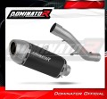 εξάτμιση τελικό DOMINATOR S6 Shorty ΜΑΥΡΟ κατάλληλο για μοτοσυκλέτα Honda CBR 600 F4i 2001 - 2006 2