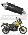 εξάτμιση τελικό DOMINATOR P7 ΜΑΥΡΟ κατάλληλο για μοτοσυκλέτα Suzuki V-Strom 1050 DE 2023 - 2025