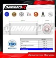 εξάτμιση τελικό DOMINATOR Εγκεκριμένο Οβάλ κατάλληλο για μοτοσυκλέτα Suzuki V-Strom 1050 DE 2023 - 2025 5